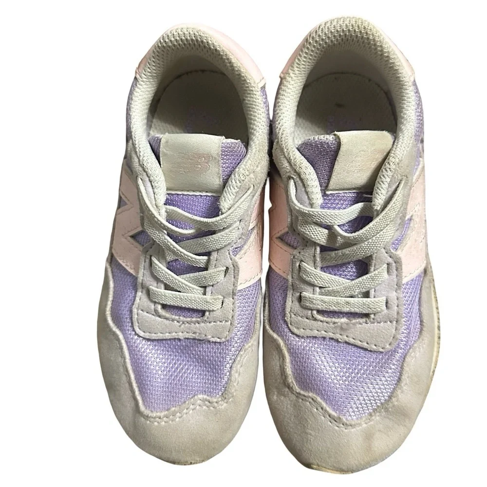 New Balance 237 Slip On Retro Sneaker Toddler Purple Pink Size 10 Toddler